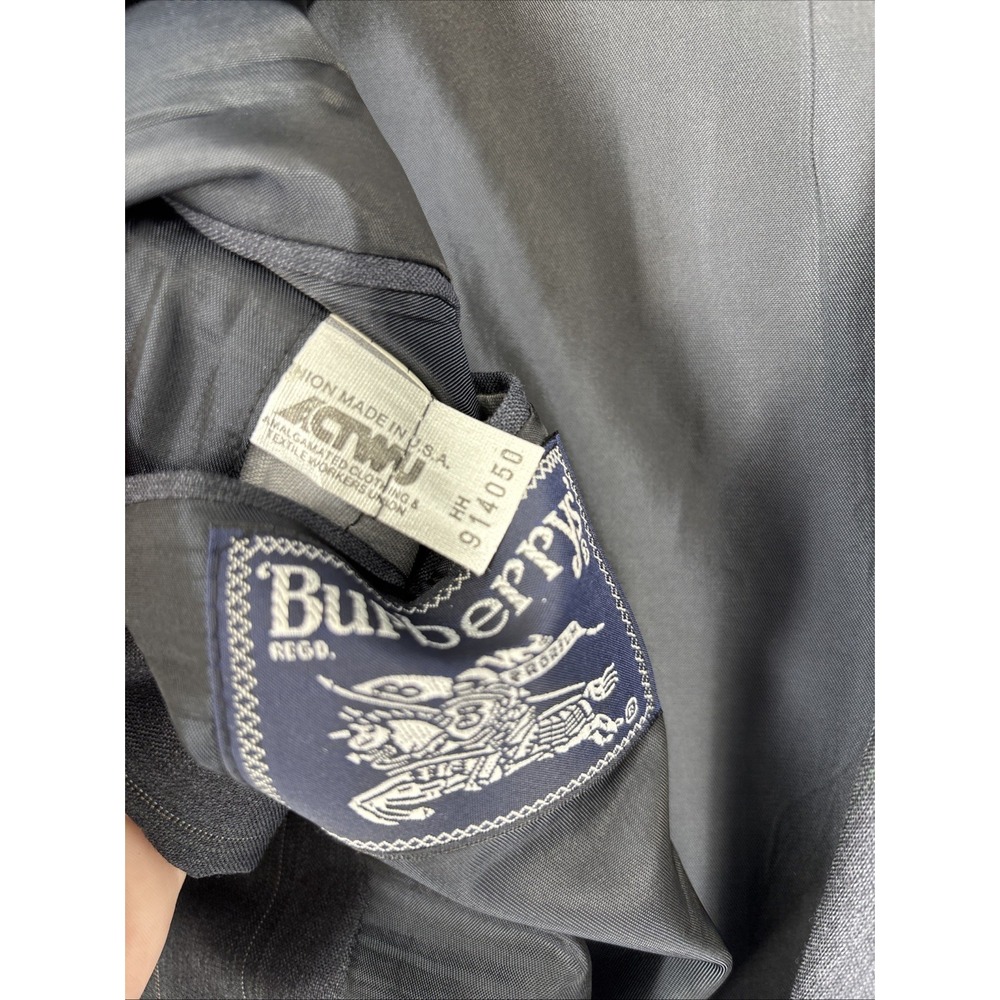 NWT Burberrys' (Burberry) Vintage Wool Blazer - Size 40 - Picture 8 of 9